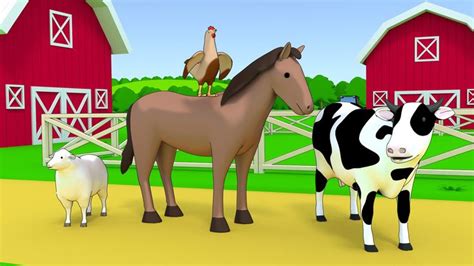 Farm animals name and sound - Kids Learning educational, farm, animals, animal sound, duck ...