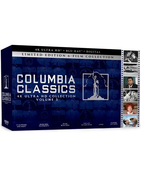 Columbia Classics Collection Volume 3 in 4K Ultra HD Blu-ray at HD ...