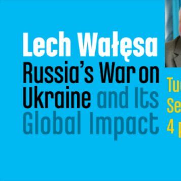 Nobel Peace Prize Winner Lech Wałęsa visiting U-M | U-M LSA Weiser Center for Europe and Eurasia ...