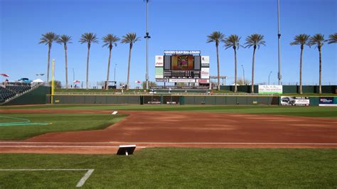 Goodyear Ballpark in Goodyear, AZ, Spring Training home of the Cleveland Indians and Cincinnati ...