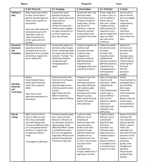 a table that shows the different types of text