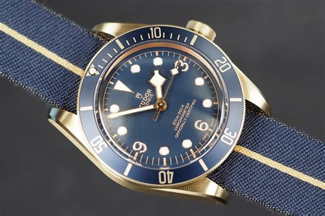 Introducing - Tudor Heritage Black Bay Bronze Blue Bucherer Edition ...