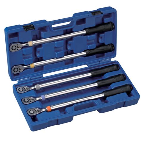 5PC 1/2″ Preset Torque Wrench Set – William Tools