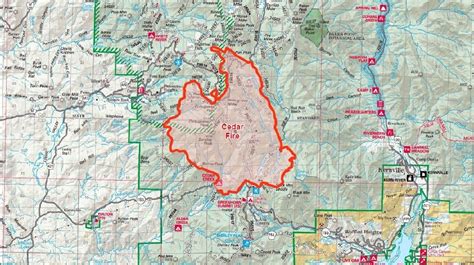 Kern County Fire Map