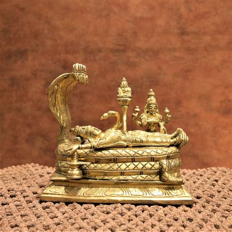 Vishnu Lakshmi Statue brahma Vishnu Statue Bronze Statue - Etsy