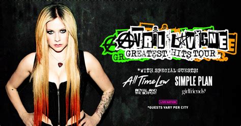 Avril Lavigne Announces "The Greatest Hits Tour"