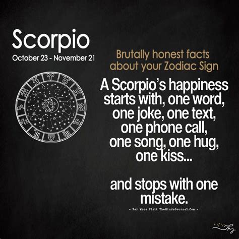 Interesting and Honest Facts About Each Zodiac Sign | Zodiac quotes scorpio, Zodiac mind scorpio ...