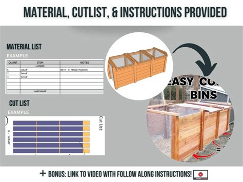 Compost Bin Plans | Wilker Do's