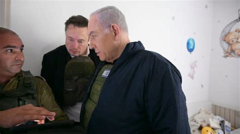 Elon Musk, Netanyahu tour horrors of the October 7th massacre in Israel ...