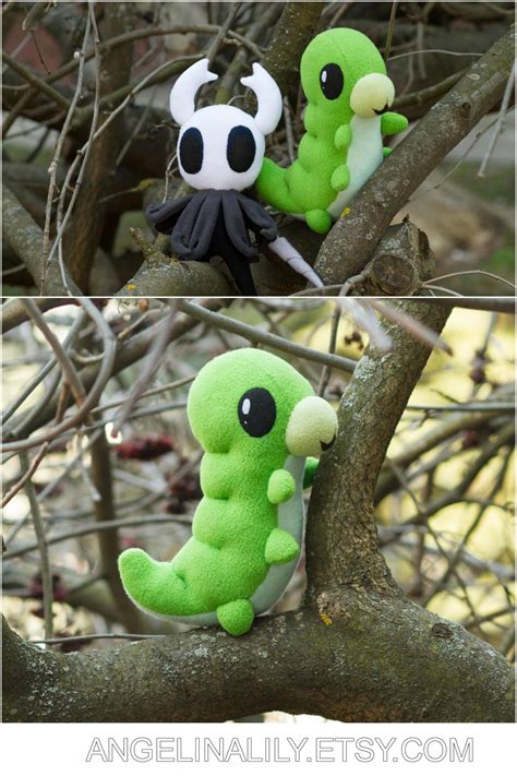 Hollow Knight Grub Handmade Plushie, Grub Plush, 8.5 in High, Cuddly Plush - Etsy | Handmade ...