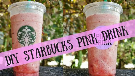 DIY Starbuck's Pink Drink - Honeygirl's World - A Hawaii Lifestyle Blog