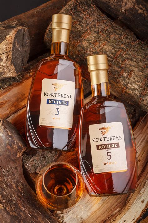 Brandy Bottle and Label Design - Koktebel - 43'oz Design Studio