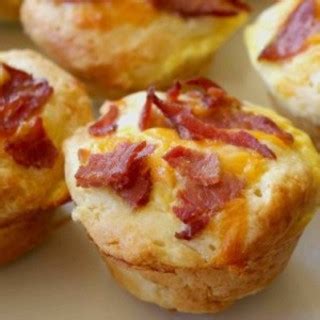 Bacon, Egg, & Cheese Muffins