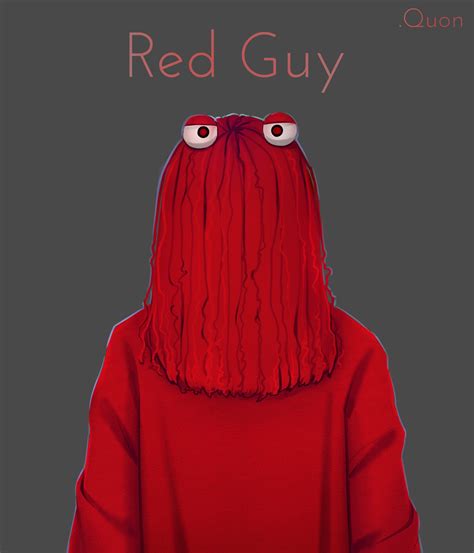 Fanart: Red Guy from Don't hug me i'm scared by GudDoShy on DeviantArt