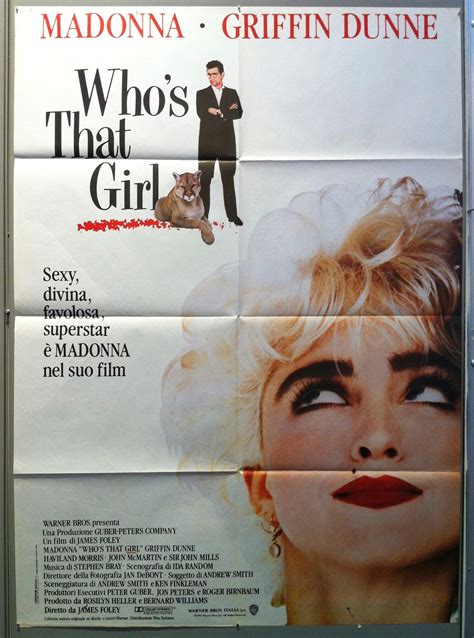 Who's that Girl – Poster Museum