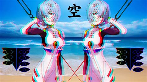 Risultati immagini per anime vaporwave wallpaper | Anime wallpaper, Evangelion, Anime computer ...