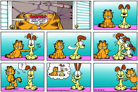 Garfield, August 1993 comic strips | Garfield Wiki | Fandom