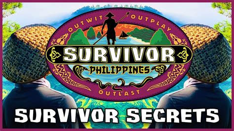 The 45 Most Surprising Secrets of Survivor: Philippines - YouTube