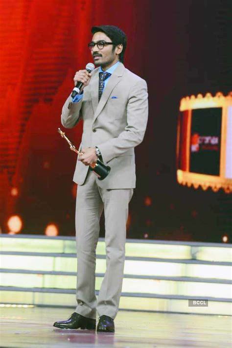 Dhanush speaks after receiving the Best Actor - Male award for the ...