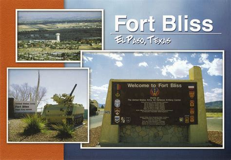 Fort Bliss Army Base Postcard - a photo on Flickriver