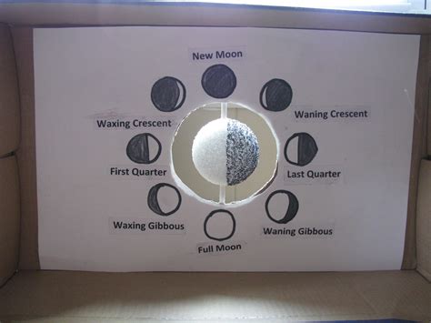 Moon Phases Science Experiment