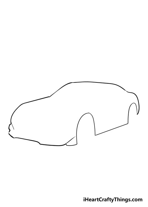 How To Draw A Race Car Easy Step By Step