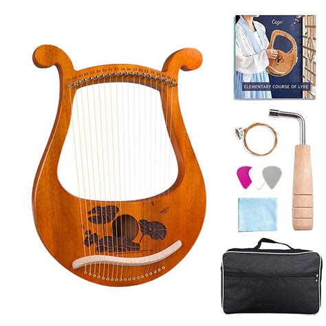 Buy Hand Made Lap Harp, Lyre Harp 19 String Harpsicle For Adult,Whole ...