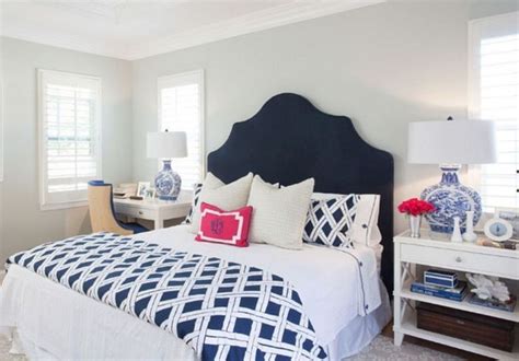 46 Classy Navy And White Bedroom Design Ideas | White bedroom decor, White bedroom design ...