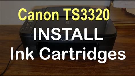 Canon TS3320 Ink Cartridge Replacement review. - YouTube