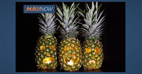 Inaugural Halloween Pineapple Carving Contest Kicks Off at 505 Shops : Maui Now