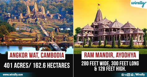 Let's Take A Look At 10 Largest Hindu Temples Around The World - Wirally