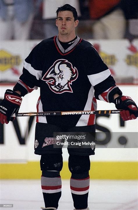 Right wing Matthew Barnaby of the Buffalo Sabres in action during the... News Photo - Getty Images