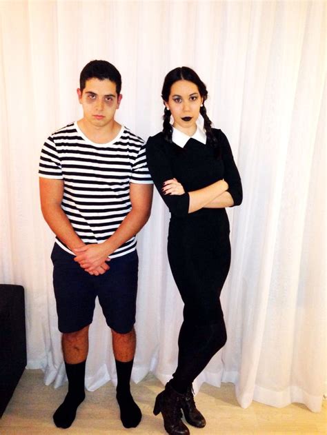 Wednesday snd Pugsley Addams | Halloween party outfits, Wednesday ...