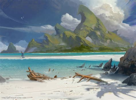 ArtStation - Magic: The Gathering - 'Ixalan' Basic Lands, Titus Lunter ...