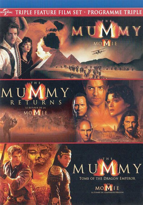 The Mummy / The Mummy Returns / The Mummy - Tomb of the Dragon Emperor ...