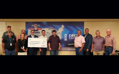 Crete Carrier donates $50,000 to NPCC diesel program