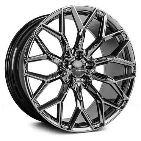 ACE ALLOY® AFF03 Wheels - Black Chrome Rims