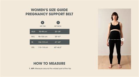 Maternity Support Belt- Size guide – bbhugme® UK