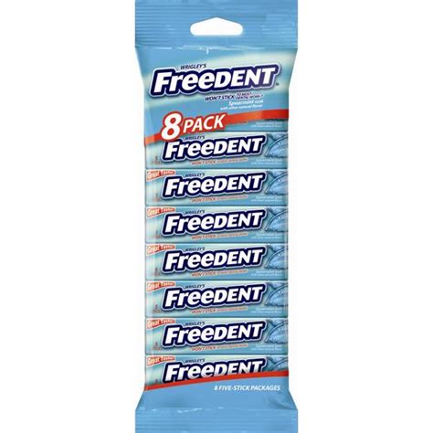 Wrigley's 8-Pack Freedent Spearmint Chewing Gum - 515574 | Blain's Farm ...