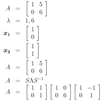 Geometric Multiplicity: eignvectors (2)