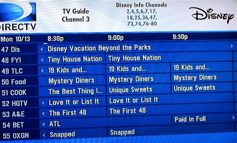 What's On TV? Your Disney World TV Channel Line Up