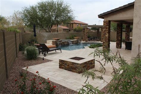 Phoenix Pools and Spas Gallery | Swimming Pool Builders Phoenix AZ | New Image | Backyard pool ...