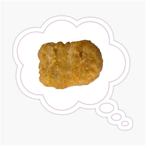 Chicken Nugget Stickers | Redbubble