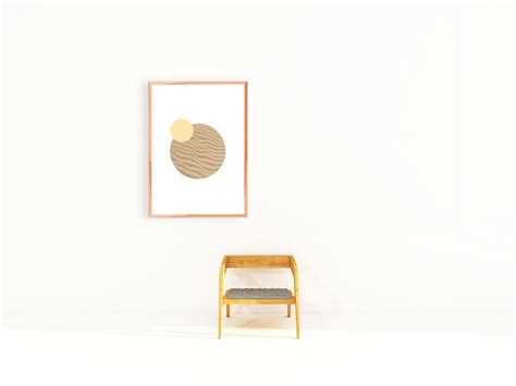 Sun and Sand Abstract Art Print Geometric Art Modern Art Minimal Art Wall Art Minimalist Art ...