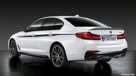 BMW 5 Series M Performance Parts | 2021MY | Rear Three-Quarter