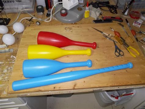 This is some examples what is used to start a Wiffle Ball Bat RC airplane model. The thin ...
