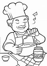 Cooking 10  Coloring Pages 24 sketch template