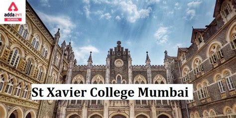 St Xavier S Mumbai Application Form 2023 - Printable Forms Free Online