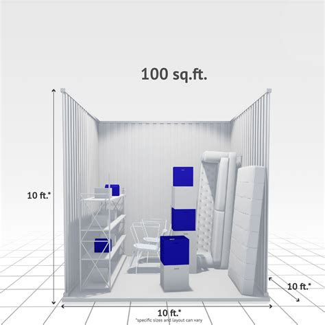 50 sq ft Internal Storage Unit