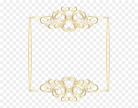 Fancy Crown Border Clipart Vector Transparent Stock - Png Border Design ...